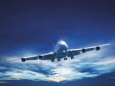 Fototapete Großes Flugzeug