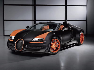 Fototapete Bugatti Veyron Grand Sport