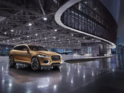 Fototapete SUV-Jaguar