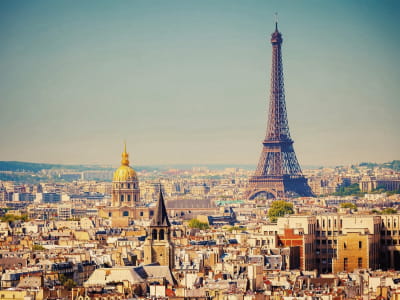 Fototapete Panorama von Paris