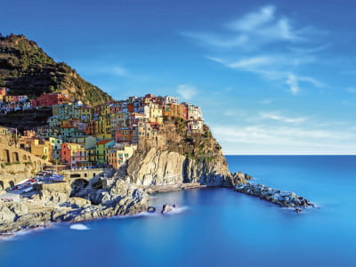 Fototapete Küste des Ligurischen Meeres