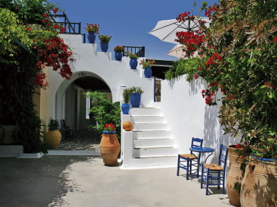 Fototapete Griechische Taverne