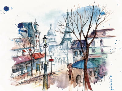 Fototapete Schönes Paris
