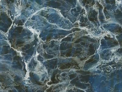 Fototapete Blauer Marmor