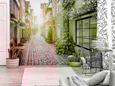 Fototapete Alte Strasse
