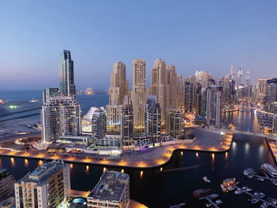 Fototapete Dubai-Stadt