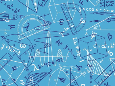 Fototapete Mathematik