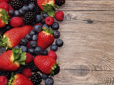 Fototapete Wunderschöne Beeren