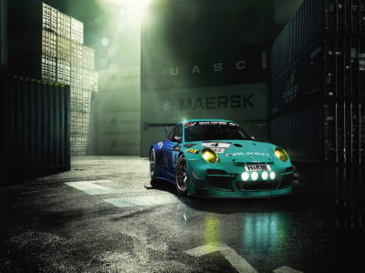 Fototapete Porsche