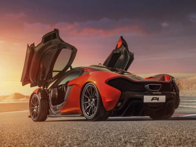 Fototapete Roter McLaren