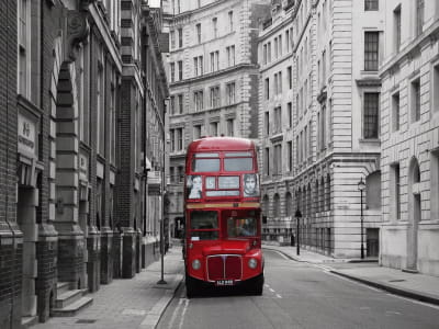 Fototapete Londoner roter Bus