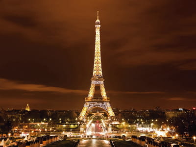 Fototapete Nacht Paris