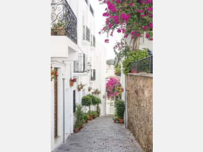 Fototapete Ruhige Straße in Spanien