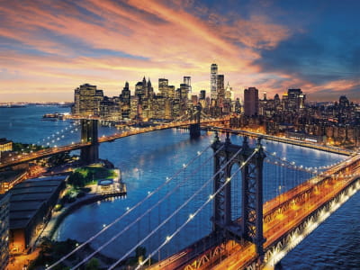 Fototapete Brücken von New York