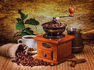 Fototapete Kaffeemühle