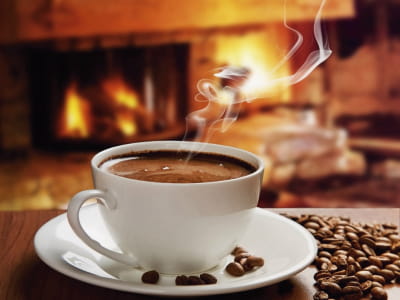 Fototapete Aromatisierter Kaffee