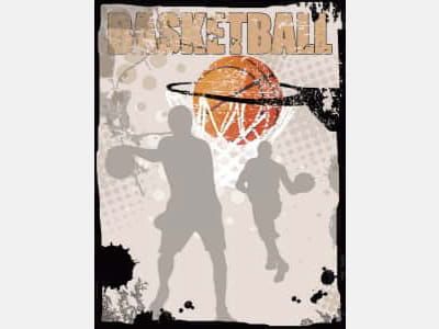 Fototapete Ball im Ring