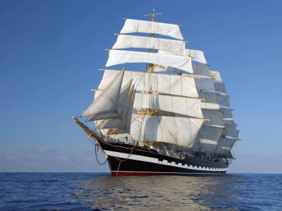 Fototapete Wunderschönes Segelboot