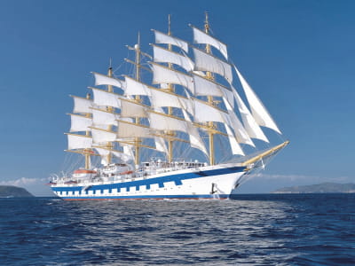Fototapete Luxus-Segelschiff