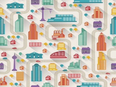 Fototapete Kindermetropole