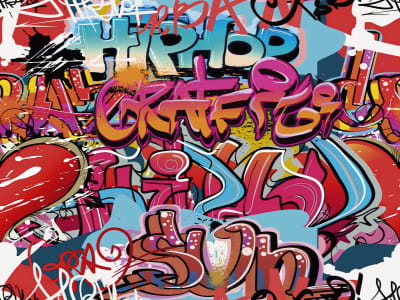 Fototapete Araffiti-Kunst