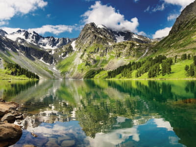 Fototapete Wunderschöner Bergsee
