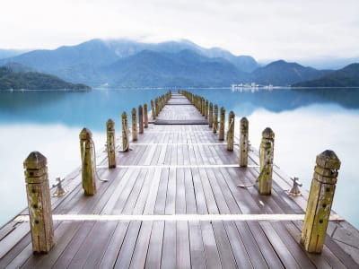 Fototapete Langer Pier