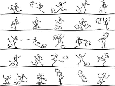 Fototapete Ballspiel