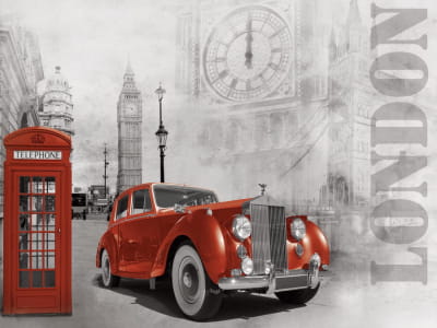 Fototapete Auto London