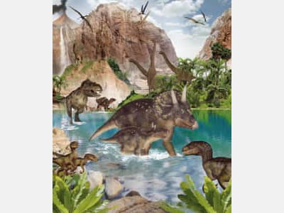 Fototapete Alter der Dinosaurier