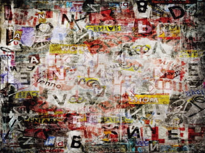 Fototapete Welt der Graffiti