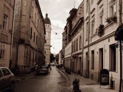 Fototapete Straßen der Altstadt