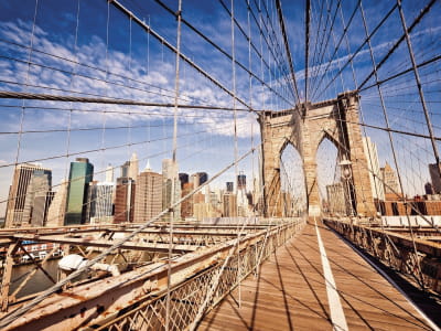 Fototapete Brooklyn-Hängebrücke