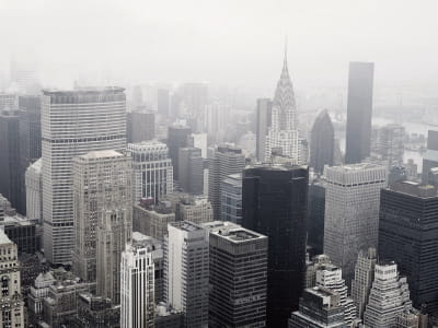 Fototapete Wolkenkratzer in Manhattan