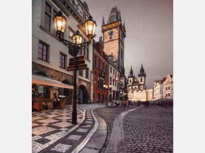 Fototapete Altes Rathaus in Prag