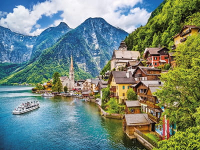 Fototapete Hallstatt Österreich