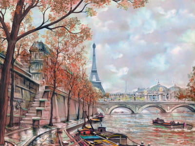 Fototapete Malerisches Paris