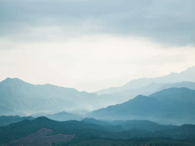 Fototapete Skandinavische Berge