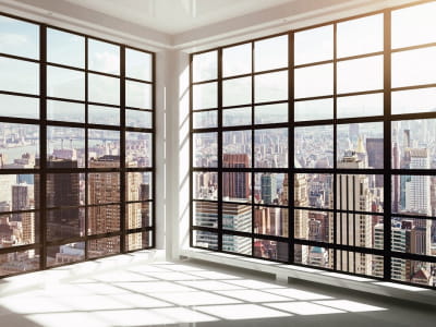 Fototapete Helles Zimmer in New York