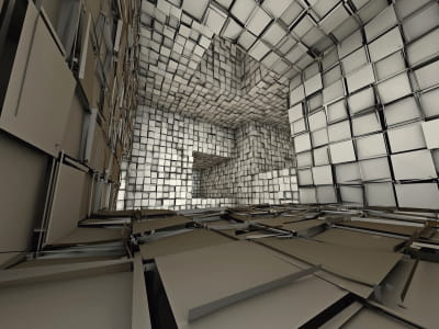 Fototapete Undurchdringliches Labyrinth