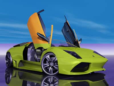 Fototapete Lamborghini Murcelago