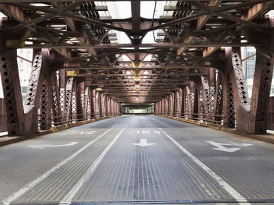 Fototapete Eisen Brücke