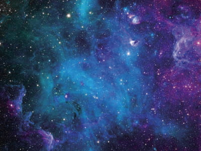 Fototapete Die Geburt junger Stars