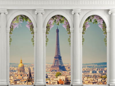 Fototapete Bögen in Paris