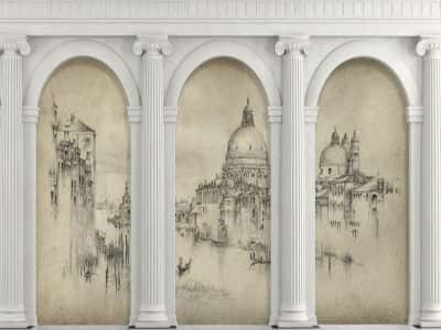 Fototapete Arches und Venedig