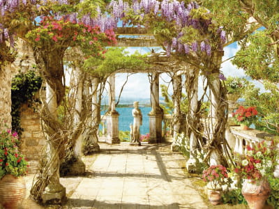 Fototapete Schlossterrasse