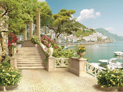 Fototapete Italien Steindamm