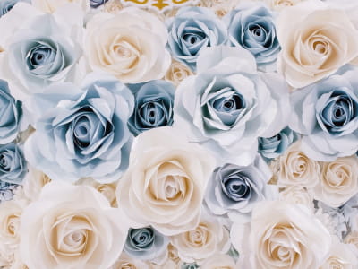 Fototapete Strauß wundervoller Rosen