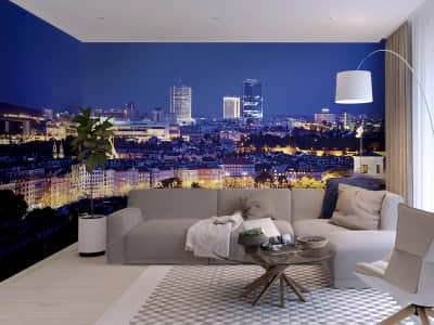 Fototapete Nacht Prag