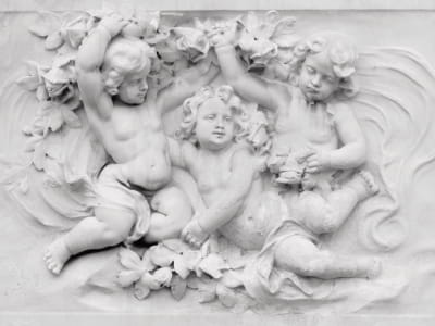 Fototapete Flachrelief der Engel